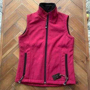 Roper Raspberry Vest NWOT
